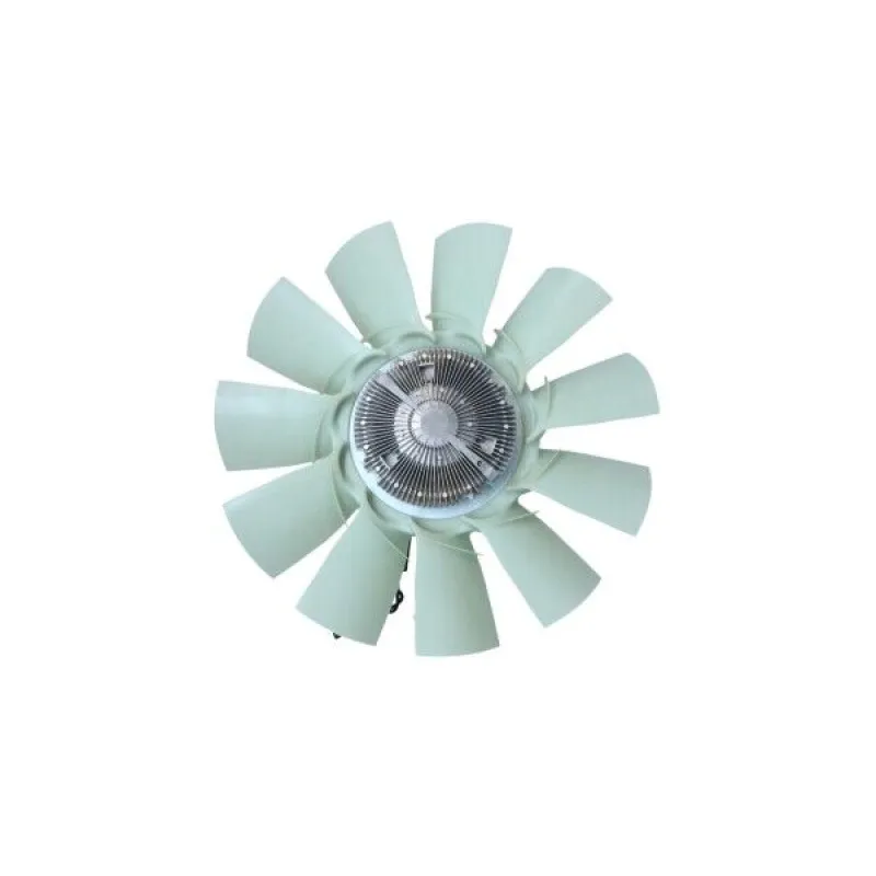 Fan Blade with Clutch